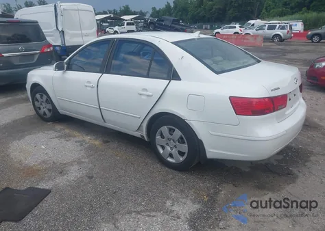 2009 Hyundai Sonata Gls из США, поврежденный, VIN 5NPET46C89H463882